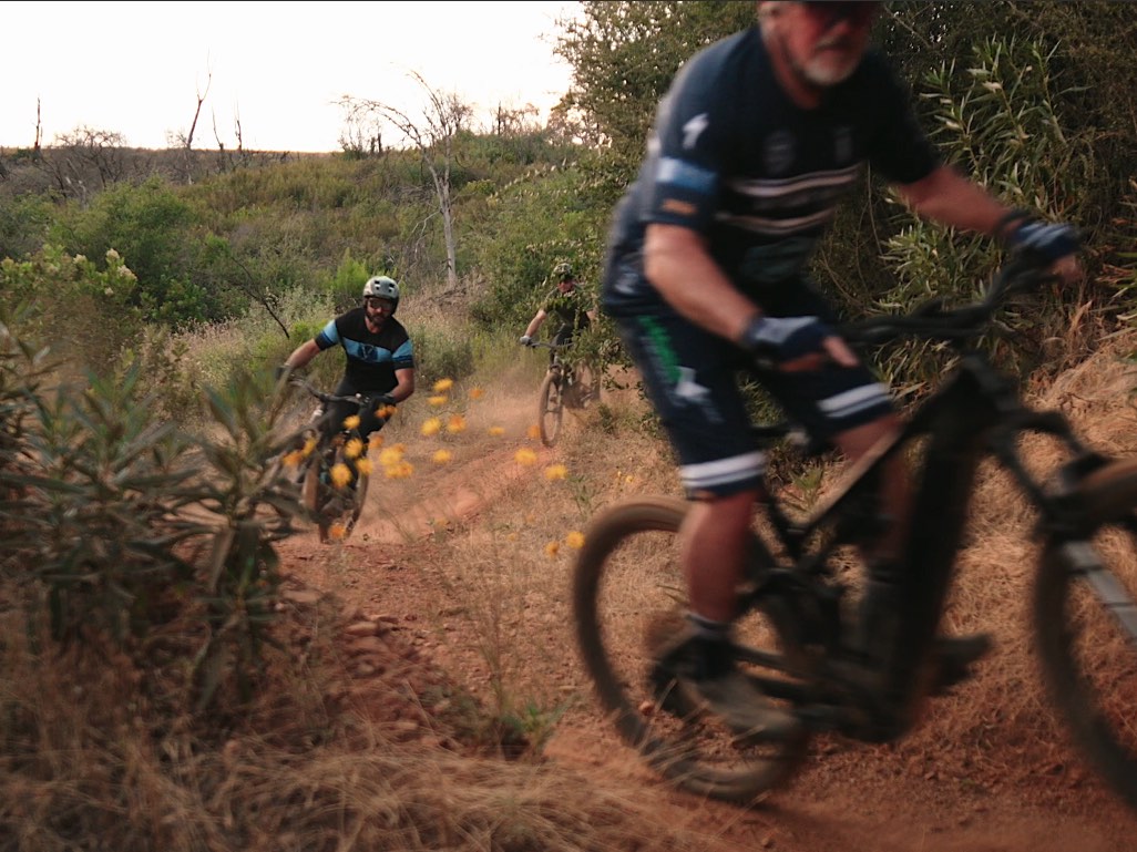 Mountain biking