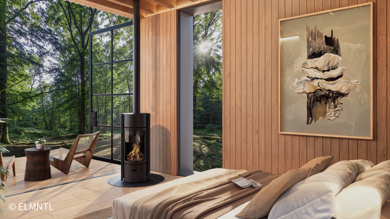 Foresthill Basecamp cabin rendering 3 of 5